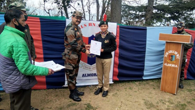Almora-: एसएसजे  कैंपस अल्मोड़ा की छात्रा नेहा  को मिला राष्ट्रीय पुरस्कार