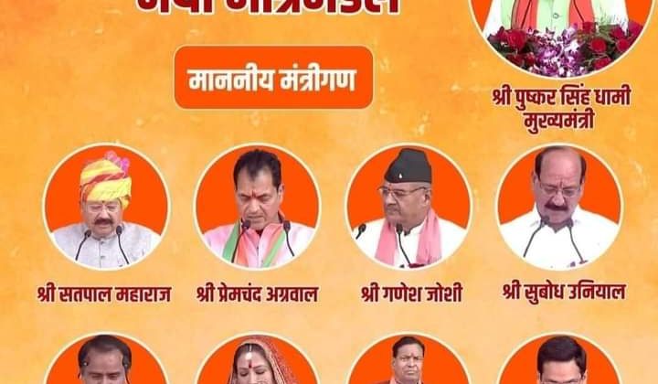 Uttarakhand -: नई कैबिनेट को लेकर जारी हुई एडीआर रिपोर्ट, जानिए क्या हुआ खुलासा