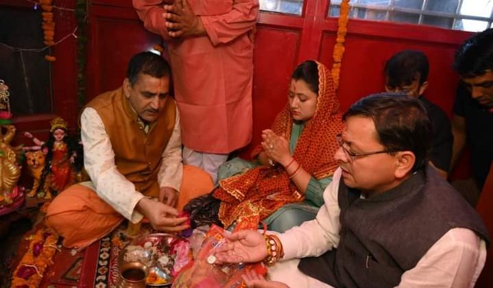 मां पूर्णागिरी के दर्शन करने वाले उत्तराखंड के पहले मुख्यमंत्री बने पुष्कर सिंह धामी…… ऐसा रहा पहले नवरात्र का दिन