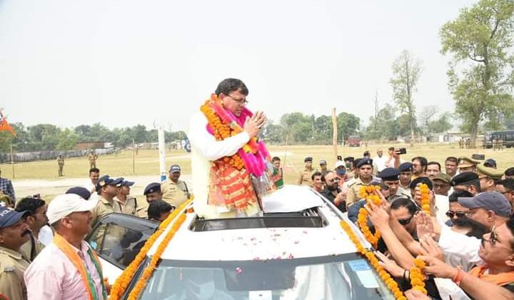 Uttarakhand- बज गया चुनावी बिगुल…… मुख्यमंत्री पुष्कर सिंह धामी ने चुनाव में जनता से मांगा आशीर्वाद