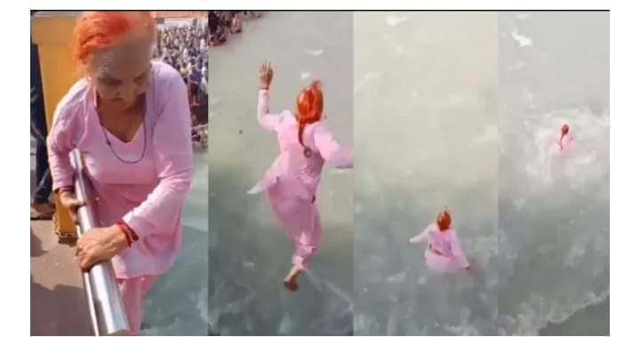 हरकी पैड़ी में खतरनाक स्टंट दिखाकर सोशल मीडिया पर छाई दादी के पीछे लगी पुलिस