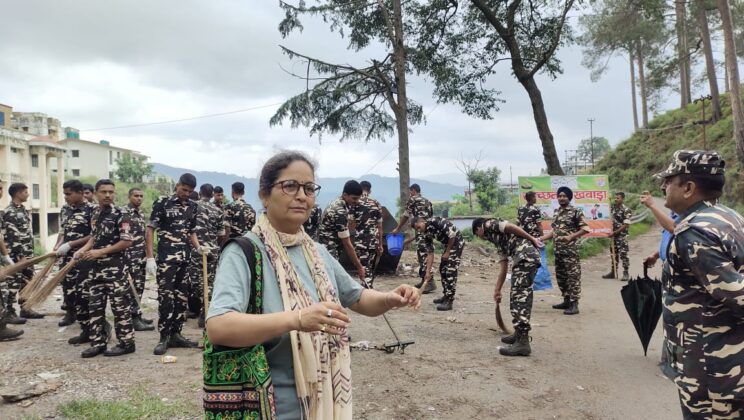 Almora -: ग्रीन हिल्स संस्था द्वारा चलाया गया स्वच्छता अभियान, लोगों से की यह अपील