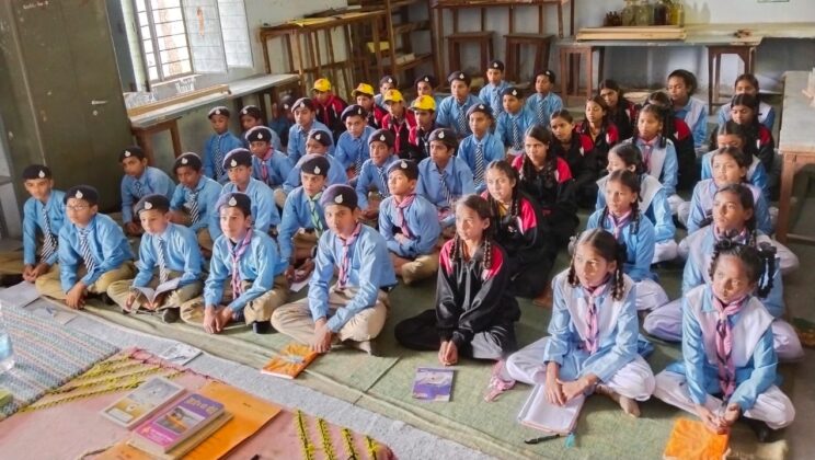 अल्मोड़ा -: तीन दिवसीय स्काउट गाइड द्वितीय सोपान प्रशिक्षण शिविर का उद्घाटन