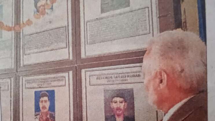 Almora -: सोबन सिंह जीना परिसर में शौर्य दीवार स्थापित