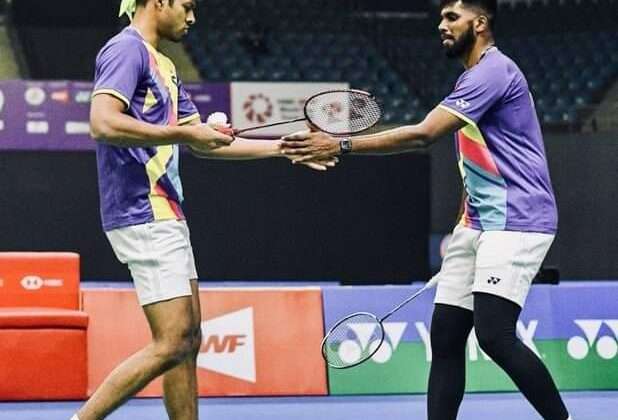 गौरवान्वित:- चिराग और सात्विक की जोड़ी ने फ्रेंच ओपन सुपर 750 बैडमिंटन टूर्नामेंट में जीती ट्रॉफी