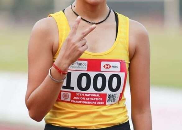 37वीं राष्ट्रीय जूनियर एथलेटिक्स चैंपियनशिप में मानसी ने बनाया राष्ट्रीय कीर्तिमान