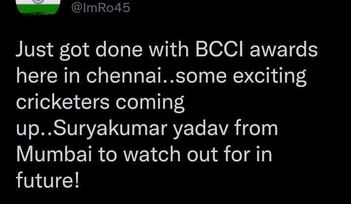 11 साल पहले रोहित शर्मा ने सूर्यकुमार को लेकर की यह भविष्यवाणी, ट्विटर पर हो रहा वायरल