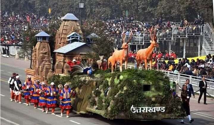 ऐतिहासिक :- कर्तव्य पथ पर उत्तराखंड की झांकी देशभर में पहले स्थान पर, पढ़ें पूरी खबर