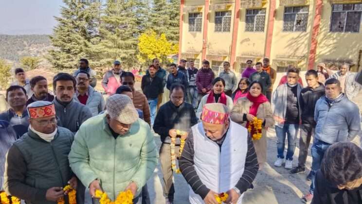 अल्मोड़ा:-सोबन सिंह जीना विश्वविद्यालय में मनाई गई सुभाष चंद्र बोस की जयंती