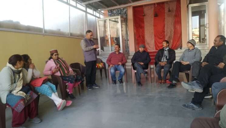 Uttarakhand- कुमाऊनी भाषा व संस्कृति के संवर्धन हेतु माजरा शाखा ने किया गोष्ठी का आयोजन