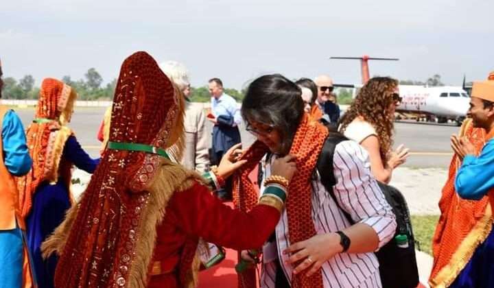 Uttarakhand- जी-20 के लिए रामनगर में पहुंचे 17 देशों के 38 मेहमान…….. पहाड़ी गीतों पर लगाए ठुमके