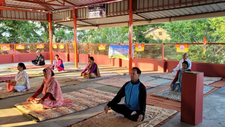 अल्मोड़ा -: यहां शुरू हुआ निशुल्क योग प्रशिक्षण शिविर