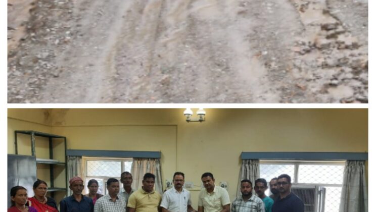 अल्मोड़ा:- सामाजिक कार्यकर्ता विनय किरौला के नेतृत्व में लमगड़ा विकासखंड के मोटर मार्ग निर्माण को लेकर की गई यह मांग….. दिया ज्ञापन