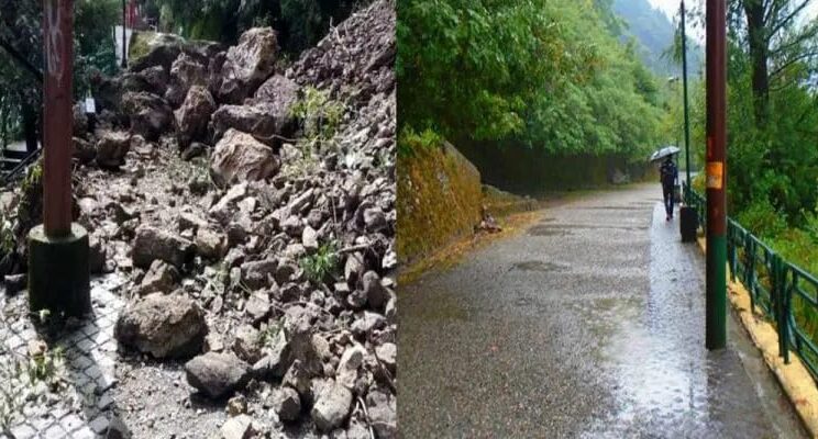 उत्तराखंड :- पहाड़ी से गिरे मलबे की चपेट में आये तीन वाहन, 4 पर्यटकों की मौत