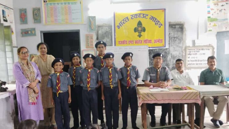 अल्मोड़ा:- राजकीय इंटर कॉलेज लोधिया में संपन्न हुआ तीन दिवसीय……. स्काउट/ गाइड शिविर