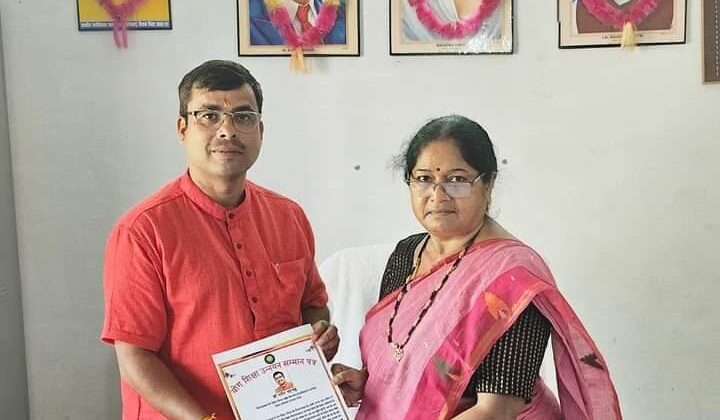 उन्नयन सम्मान से सम्मानित हुए डॉ. नवीन भट्ट, पढ़े पूरी खबर