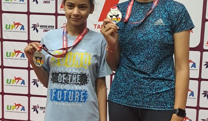 अल्मोड़ा -: राष्ट्रीय ओपन ताइक्वांडो प्रतियोगिता में कनिष्का और अवनि ने जीता रजत पदक