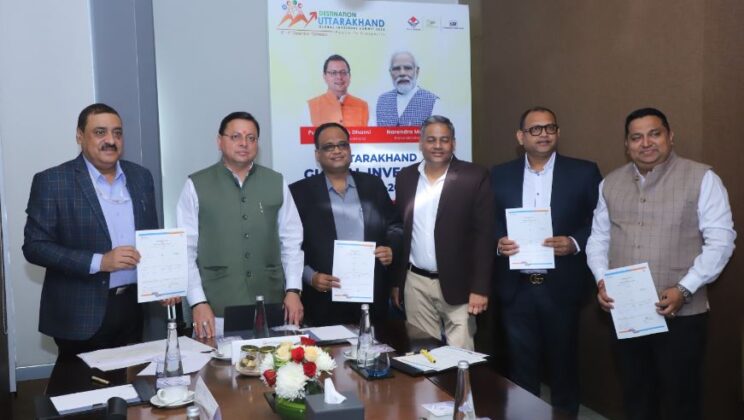 सीएम पुष्कर सिंह धामी की उपस्थिति में 50 से अधिक उद्योग समूहों के साथ किए गए एमओयू