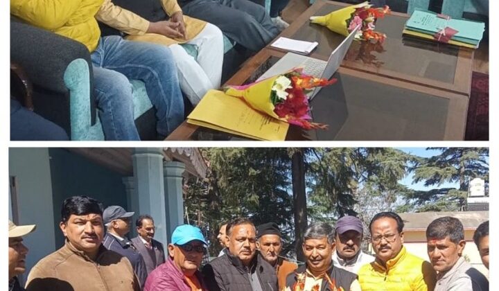 अल्मोड़ा:- राज्य स्तरीय पेयजल अनुश्रवण परिषद उत्तराखंड सरकार के दर्जा मंत्री द्वारा रानीखेत डिवीजन के अधिकारियों की ली गई बैठक