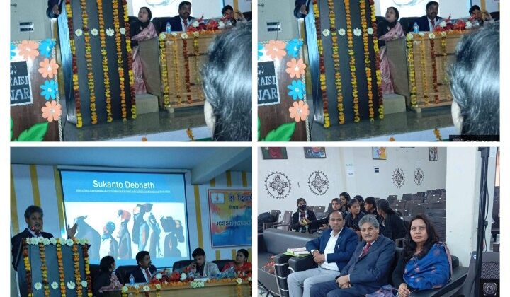 अल्मोड़ा:- हर्ष विद्या मंदिर पीजी कॉलेज हरिद्वार से कला साहित्य और डिजिटल क्रांति विषय पर व्याख्यान देकर लौटे सोबन सिंह जीना विश्वविद्यालय के प्रोफेसर एस चंद्र जोशी का हुआ स्वागत सत्कार