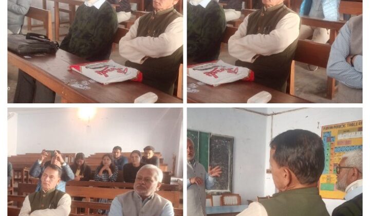 अल्मोड़ा:- गौरैया संरक्षण के लिए सोबन सिंह जीना परिसर में आयोजित हुई गोष्ठी