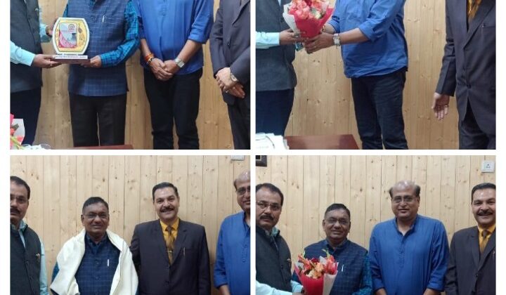 अल्मोड़ा:- एसएसजे परिसर के कुलपति ने यूजीसी के संयुक्त सचिव और उत्तराखंड मुक्त विश्वविद्यालय के कुलपति के साथ विश्वविद्यालय के उन्नयन को लेकर किया विचार विमर्श