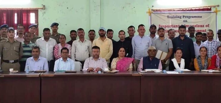 बागेश्वेर:- कपकोट में शुरु हुई आपदा प्रबंधन की द्वि दिवसीय कार्यशाला