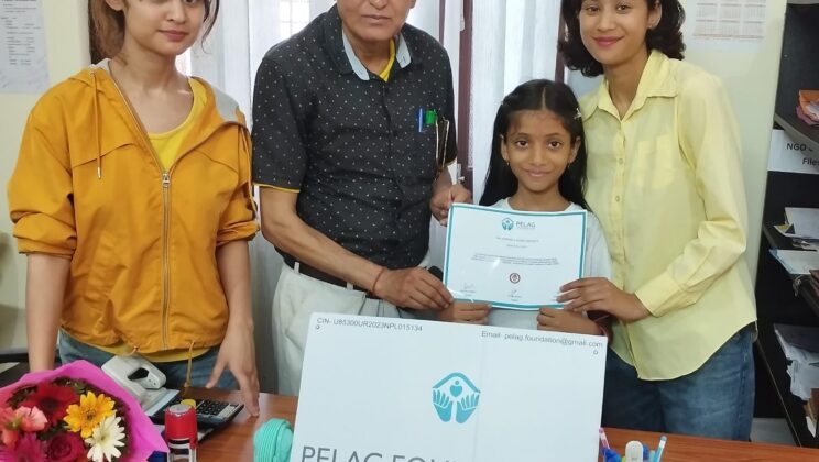 अल्मोड़ा:- भरतनाट्यम बाल नृत्यांगना स्वस्तिका जोशी हुई सम्मानित