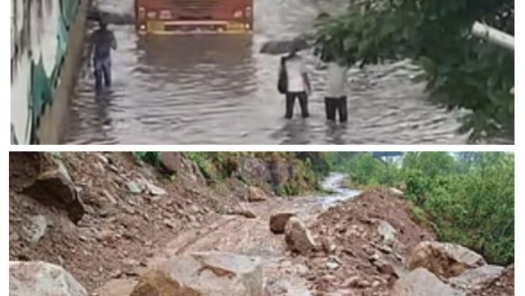 Uttarakhand:- बारिश के बाद अस्त-व्यस्त हुआ जनजीवन….. बंद हुई सड़के……जानिए कितना हुआ नुकसान