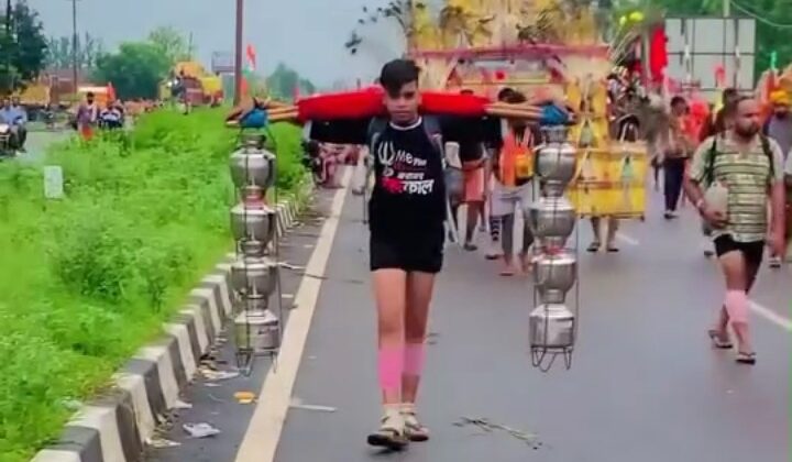 Uttarakhand:- भोलेनाथ के जयकारों के साथ डेढ़ करोड़ के पार पहुंची कावड़ यात्रियों की संख्या….. हरिद्वार में उमड़ा सैलाब