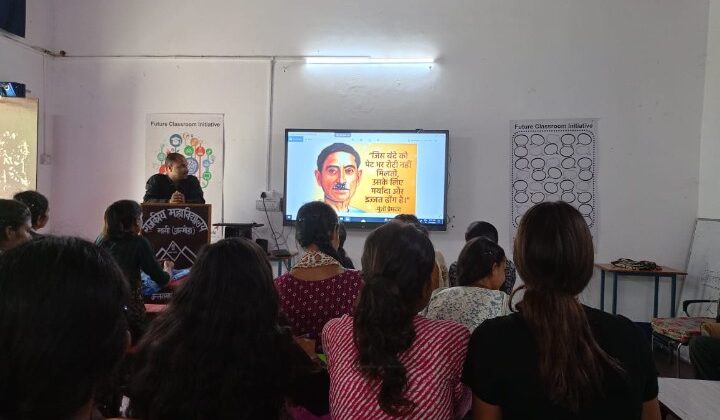 अल्मोड़ा:- राजकीय महाविद्यालय मासी में मनाई गई मुंशी प्रेमचंद की जयंती