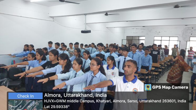 अल्मोड़ा:- सोबन सिंह जीना विश्वविद्यालय के चतुर्थ स्थापना दिवस के उपलक्ष में आयोजित हुआ कार्यक्रम