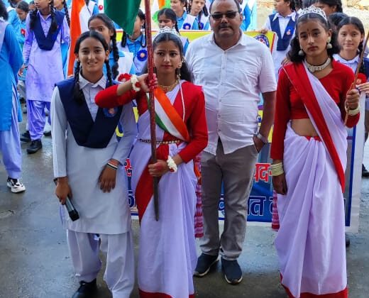 स्वतंत्रता दिवस पर इण्टर कालेज गागरीगोल में सांस्कृतिक कार्यक्रमों की मची रही धूम