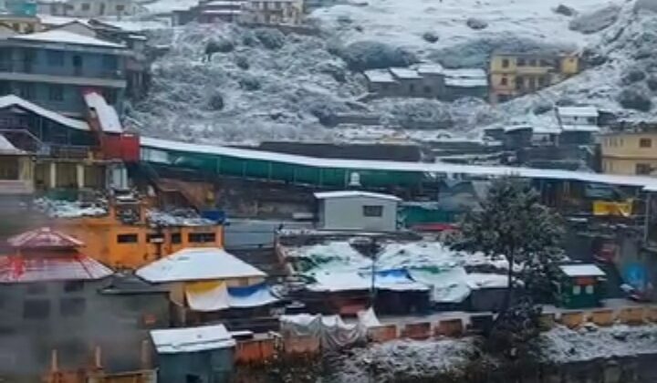 Uttarakhand:- गर्मी का दिखा असर…. बद्रीनाथ की चोटियां बर्फ विहीन… वैज्ञानिक जता रहे चिंता