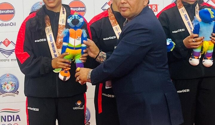 ढैली की बेटी ने बढ़ाया मान:- नेटबॉल में उत्तराखंड को मिला एक ब्रांउज मैडल,