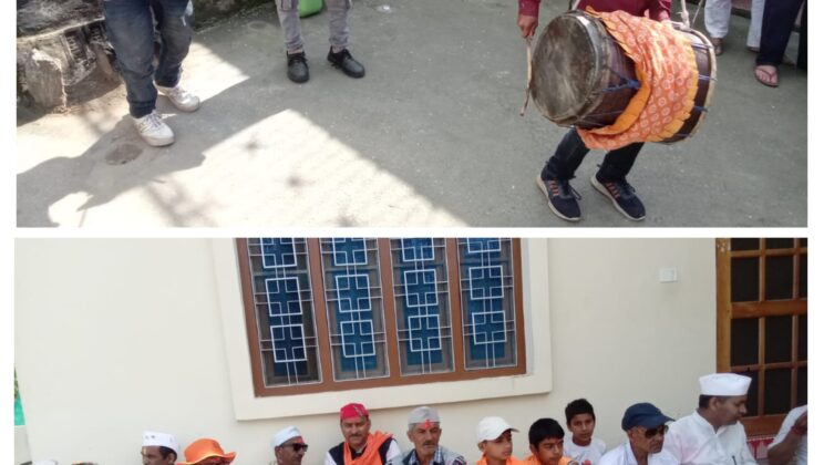 गरुड़:-गरुड़ सिल्ली की होली में बाल कलाकारों ने मचाई धूम