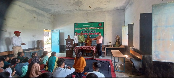 महाराणा प्रताप राजकीय महाविद्यालय, नानकमत्ता राष्ट्रीय सेवा योजना के सात दिवसीय विशेष शिविर का द्वितीय दिवस जागरूकता एवं सेवाभाव से रहा ओत-प्रोत