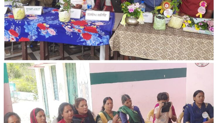 अल्मोड़ा:- वृहद वृक्षारोपण व पर्यावरण विषयक लोकगीत गायन के साथ मनाया गया “विश्व पर्यावरण दिवस “