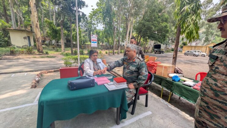 CATC कैंप में आयोजित किया गया रक्तदान शिविर….. कैंप कमांडेंट द्वारा रक्तदान हेतु किया गया प्रोत्साहित