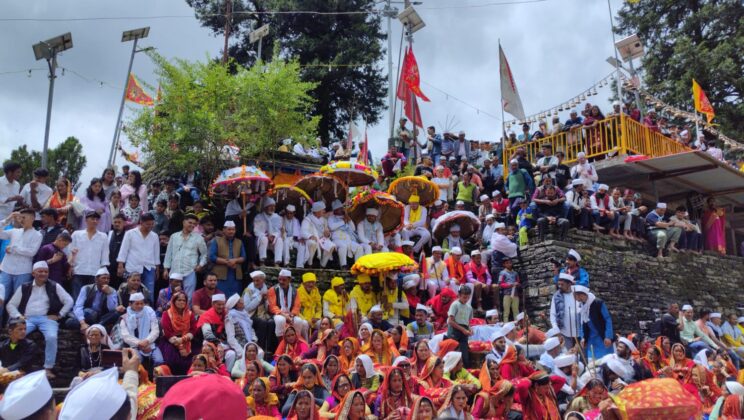 बागेश्वर:- बदियाकोट स्थित आदि बद्री भगवती मां के पावन धाम में नन्दा उपजात यात्रा महाआठयों पर्व का हुआ शुभारम्भ