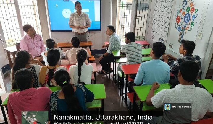 महाराणा प्रताप राजकीय महाविद्यालय नानकमत्ता में आयोजित की गई तीन दिवसीय कार्यशाला