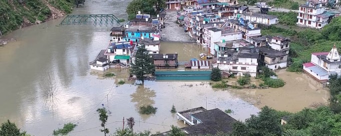 Uttarakhand:- राज्य के सयानाचट्टी में हुए धराली जैसे हालात….. पानी में डूबा पूरा क्षेत्र…..खाली करवाएं घर