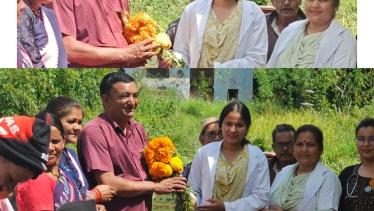 बागेश्वर – स्वस्थ नारी -सशक्त परिवार अभियान के तहत स्वास्थ्य शिविरों का आयोजन