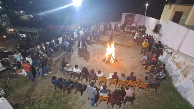 राष्ट्रीय स्वयंसेवक संघ, अल्मोड़ा द्वारा इगास-बुढ़ी दिवाली का भव्य आयोजन