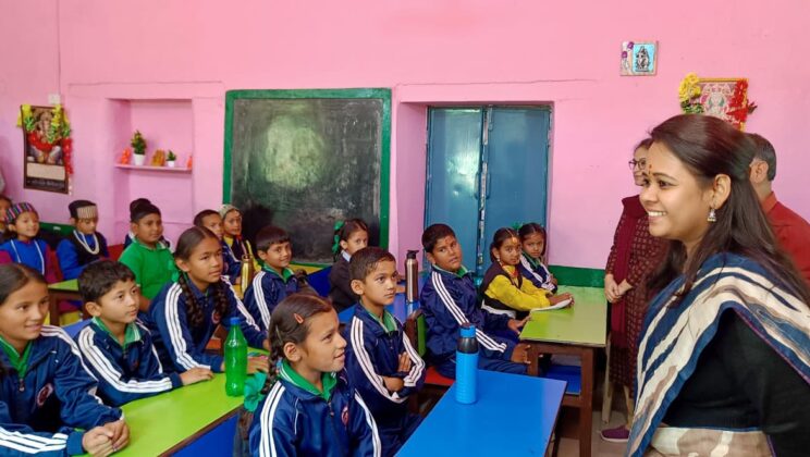 बागेश्वर- कपकोट के पीएमश्री विद्यालय का डीएम ने किया निरीक्षण — —शिक्षा की गुणवत्ता और नवाचारों की सराहना –