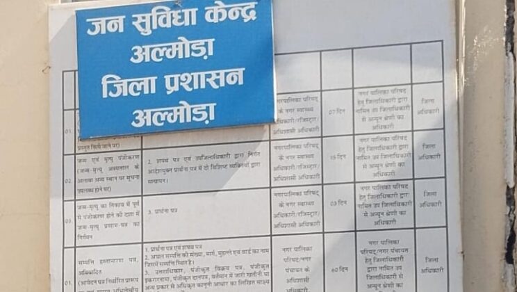 जहाँ राजनीति चुप रही, वहाँ जनसेवा बोली…..संजय पाण्डे की पहल से अल्मोड़ा जन सुविधा केंद्र में खाता-खतौनी सेवा होगी बहाल