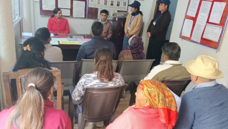 अल्मोड़ा:- विधिक सेवा प्राधिकरण द्वारा आयोजित किया गया जागरूकता शिविर