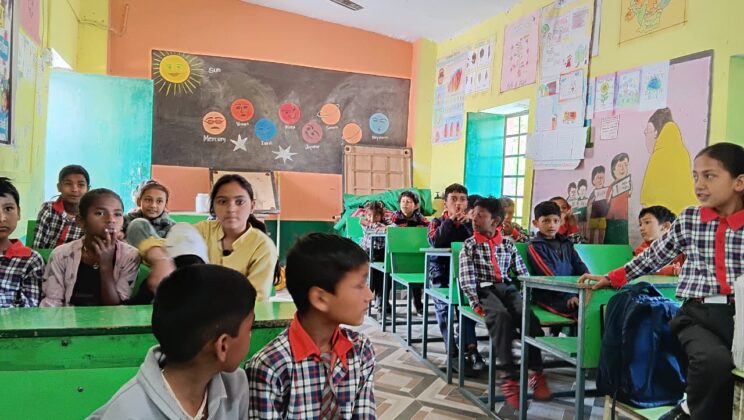 अल्मोड़ा:- राजकीय आदर्श प्राथमिक विद्यालय – बासोट ,क्षेत्र- भिकियासैंण में मनाया गया औड़ दिवस