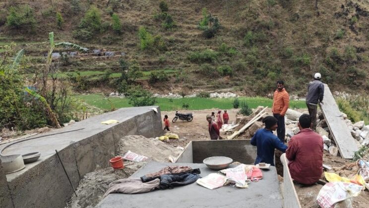 बागेश्वर – कपकोट के पौंसारी में प्रगति पर हैं पुनर्वास कार्य….स्थायी एवं प्रभावी पुनर्निर्माण हेतु प्रशासन प्रतिबद्ध