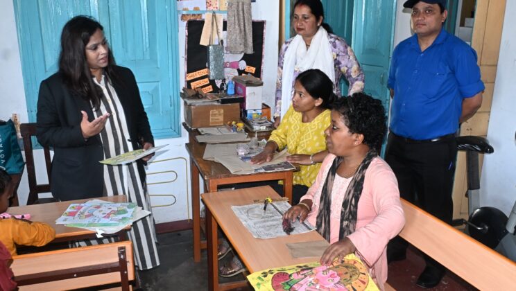 अल्मोड़ा:- जिला विधिक सेवा प्राधिकरण द्वारा मंगलदीप विद्या मंदिर खत्याड़ी में किया गया विजिट